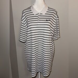 Nike striped Polo
